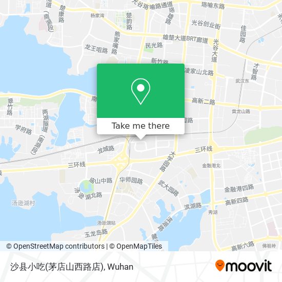 沙县小吃(茅店山西路店) map