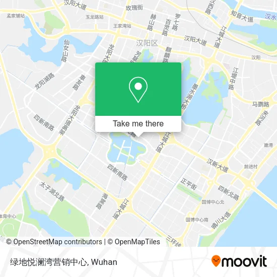 绿地悦澜湾营销中心 map