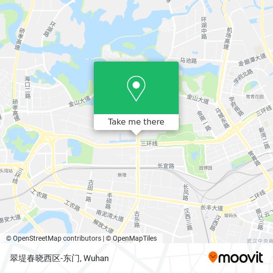 翠堤春晓西区-东门 map