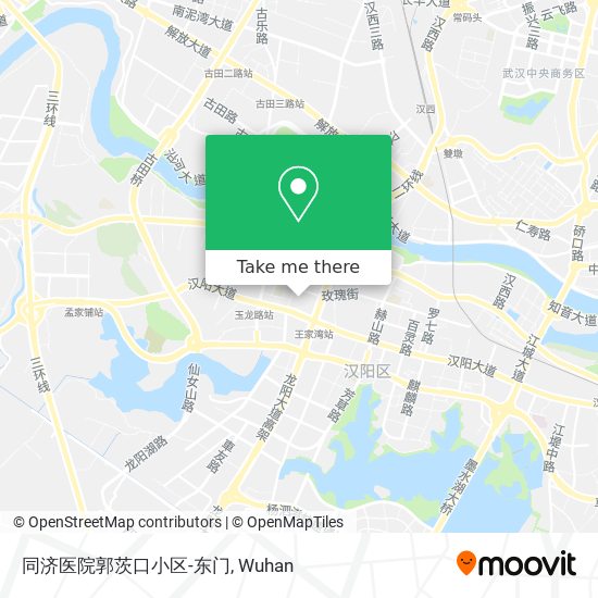 同济医院郭茨口小区-东门 map