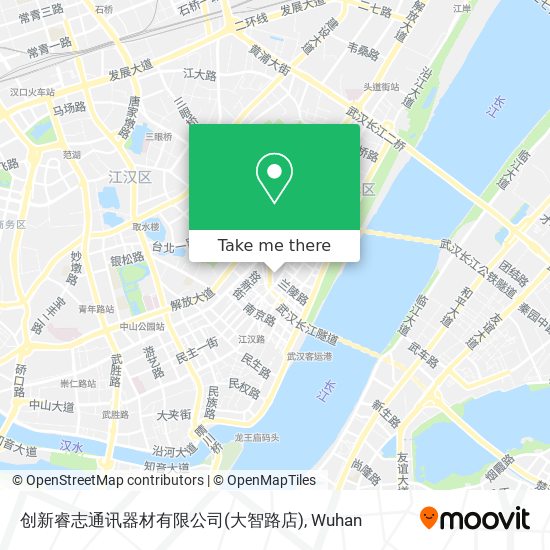 创新睿志通讯器材有限公司(大智路店) map