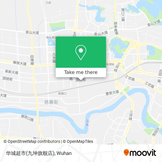 华城超市(九坤旗舰店) map