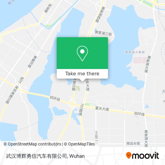 武汉博辉勇信汽车有限公司 map