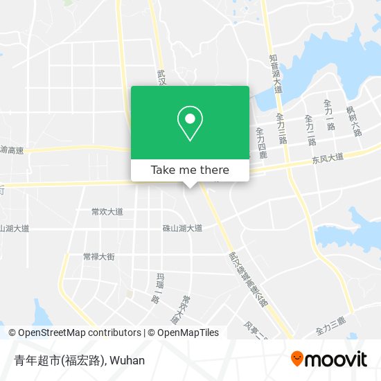 青年超市(福宏路) map