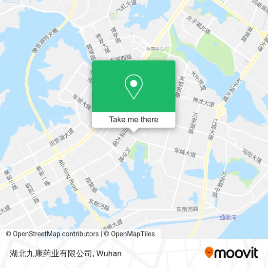湖北九康药业有限公司 map