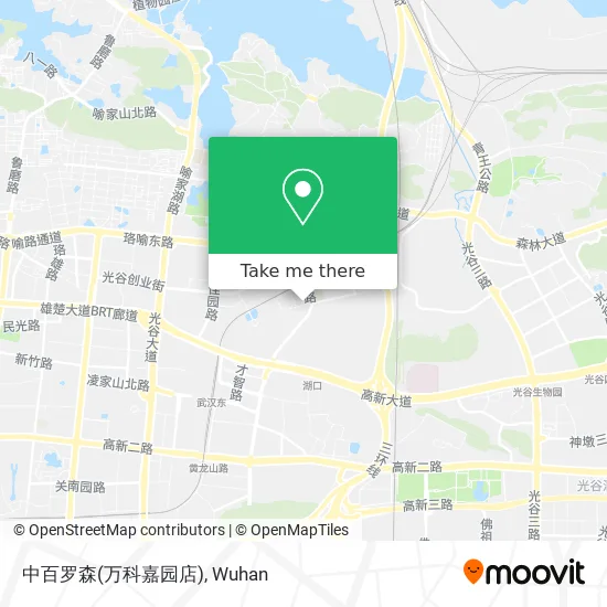 中百罗森(万科嘉园店) map