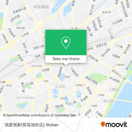 我爱我家(荷花池街店) map