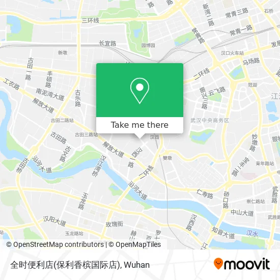 全时便利店(保利香槟国际店) map