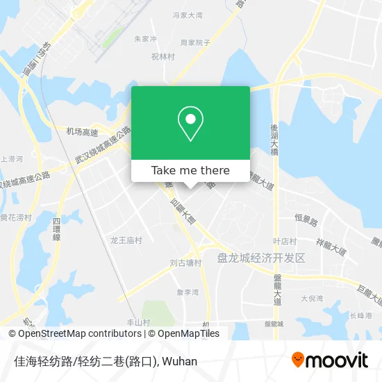 佳海轻纺路/轻纺二巷(路口) map