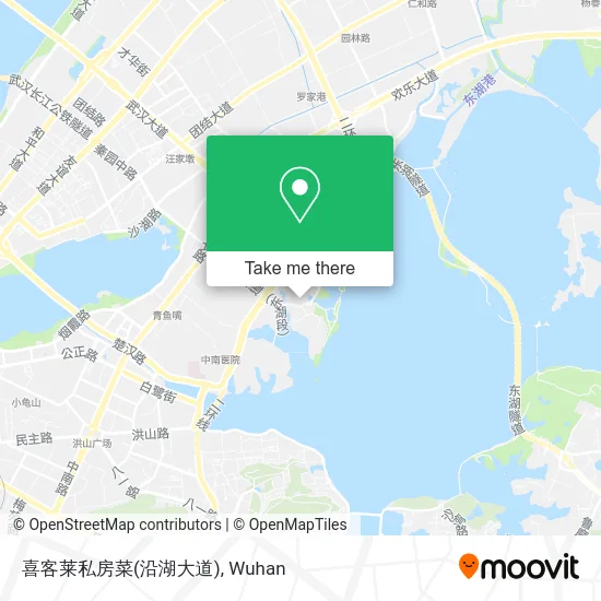 喜客莱私房菜(沿湖大道) map