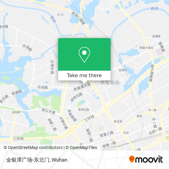 金银潭广场-东北门 map