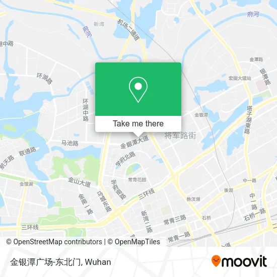 金银潭广场-东北门 map
