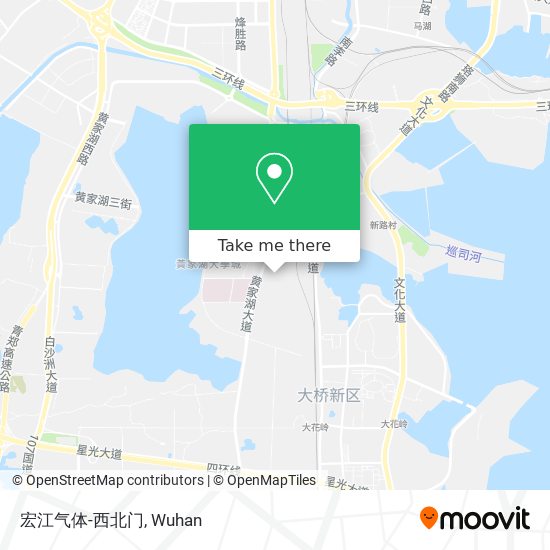 宏江气体-西北门 map