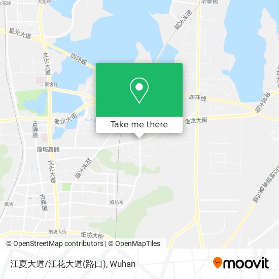 江夏大道/江花大道(路口) map
