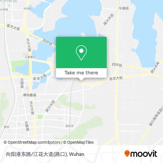 向阳港东路/江花大道(路口) map