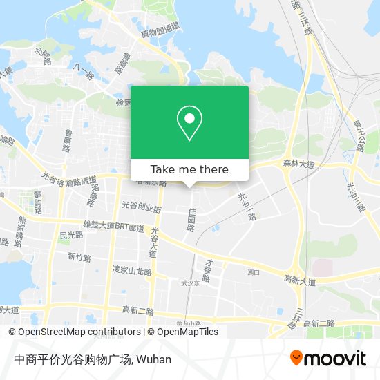 中商平价光谷购物广场 map