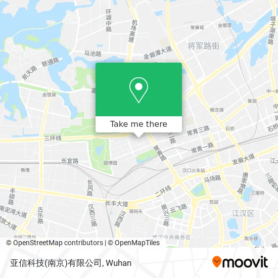 亚信科技(南京)有限公司 map