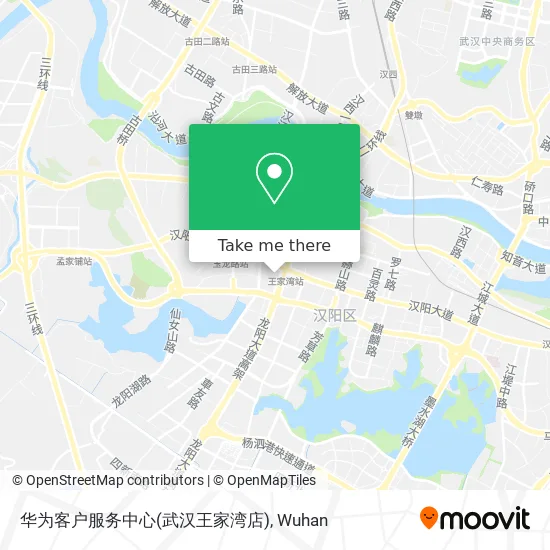 华为客户服务中心(武汉王家湾店) map