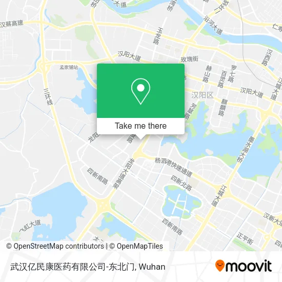 武汉亿民康医药有限公司-东北门 map