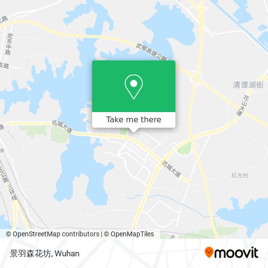 景羽森花坊 map