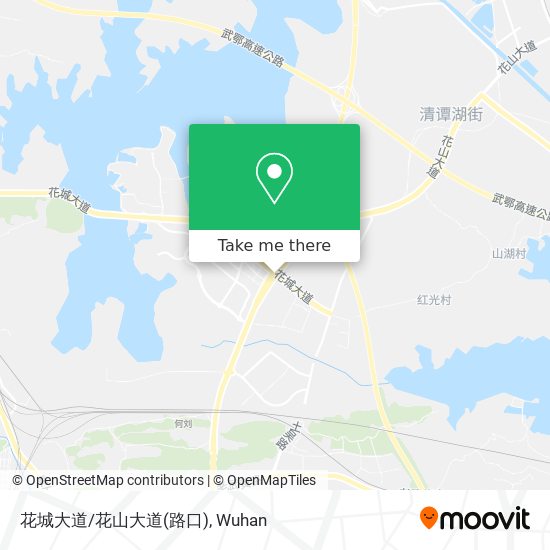 花城大道/花山大道(路口) map