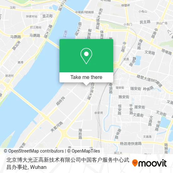 北京博大光正高新技术有限公司中国客户服务中心武昌办事处 map