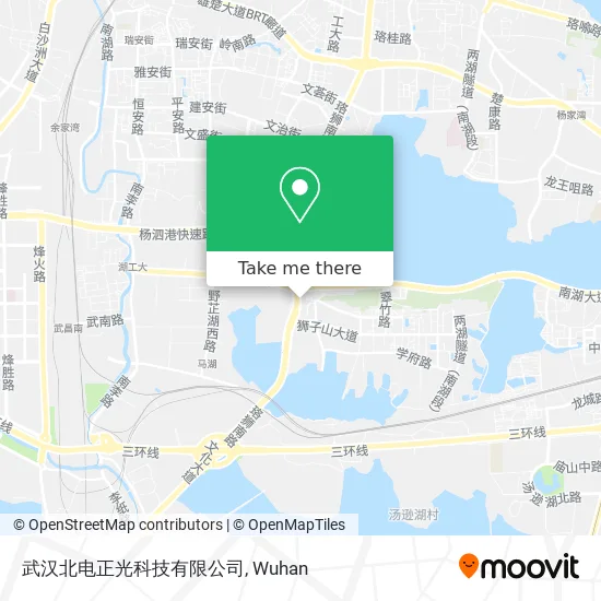 武汉北电正光科技有限公司 map
