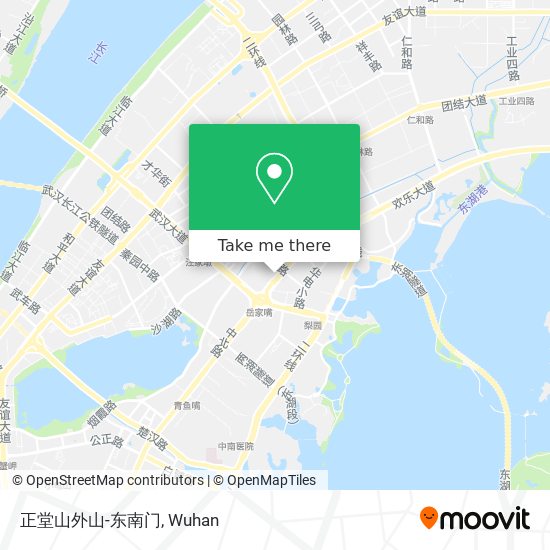 正堂山外山-东南门 map