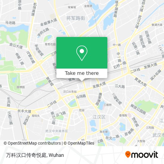 万科汉口传奇悦庭 map