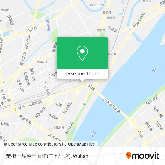 楚街一品热干面馆(二七里店) map