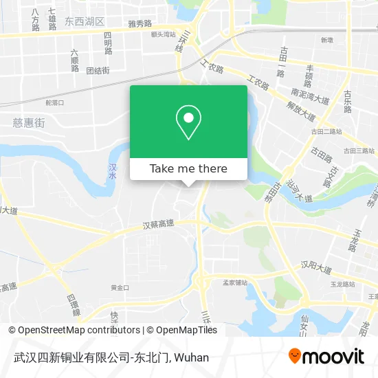 武汉四新铜业有限公司-东北门 map