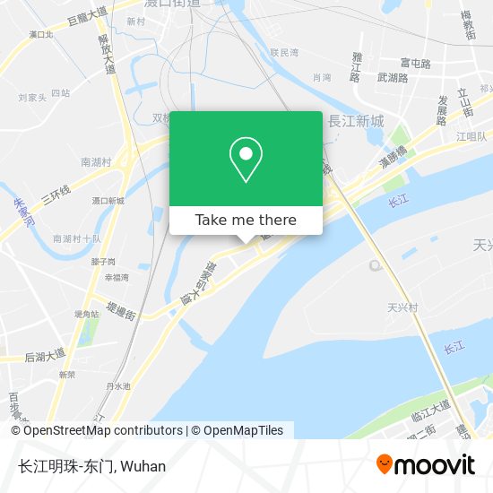 长江明珠-东门 map