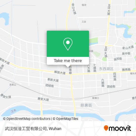 武汉恒淦工贸有限公司 map