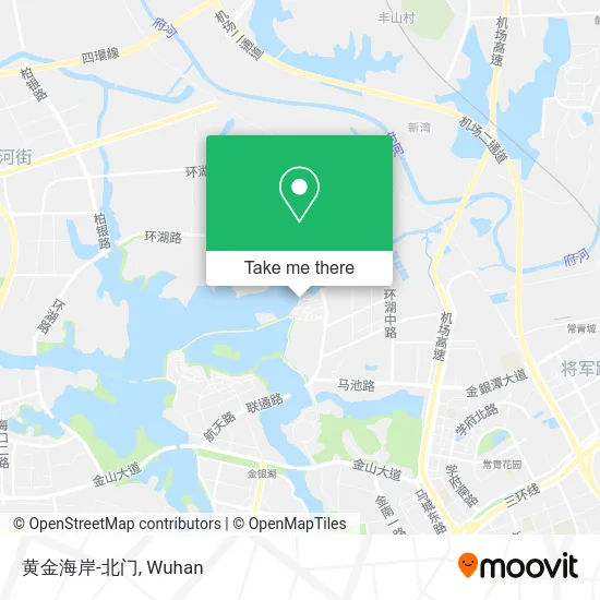 黄金海岸-北门 map