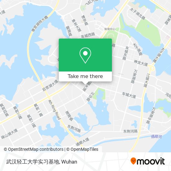 武汉轻工大学实习基地 map