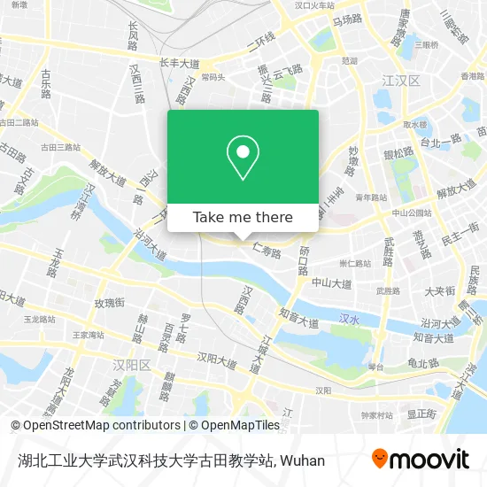 湖北工业大学武汉科技大学古田教学站 map