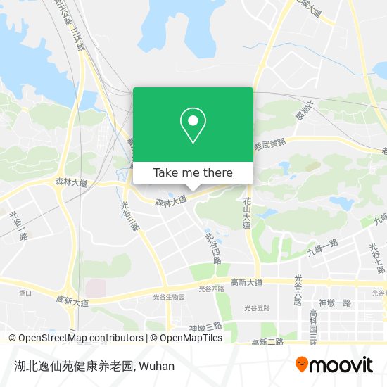 湖北逸仙苑健康养老园 map
