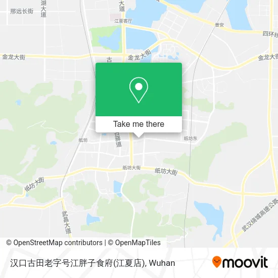 汉口古田老字号江胖子食府(江夏店) map
