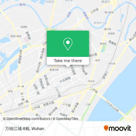 万锦江城-8栋 map