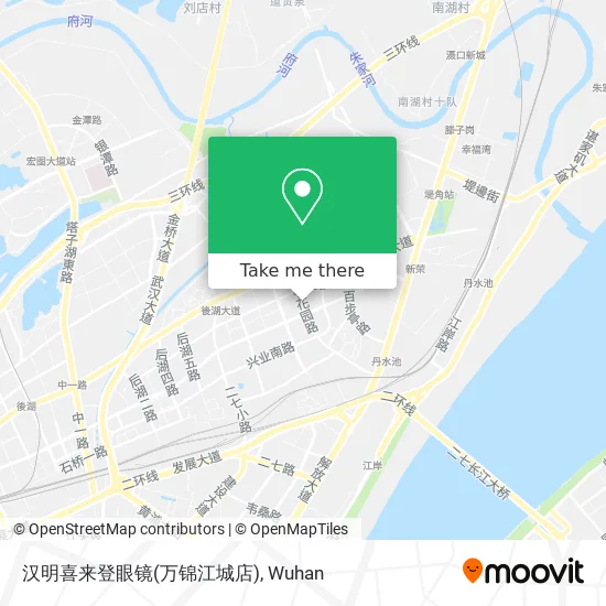 汉明喜来登眼镜(万锦江城店) map