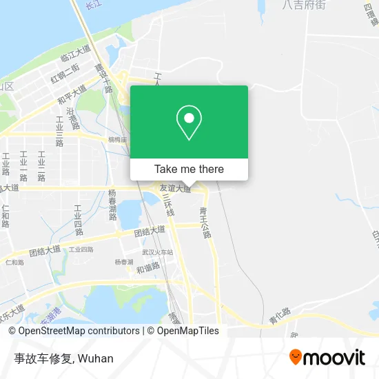 事故车修复 map