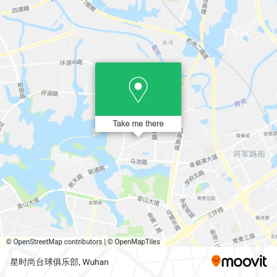 星时尚台球俱乐部 map