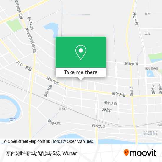 东西湖区新城汽配城-5栋 map