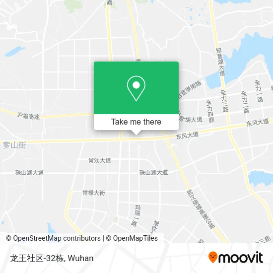 龙王社区-32栋 map