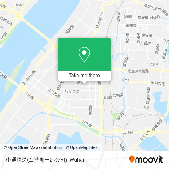 中通快递(白沙洲一部公司) map