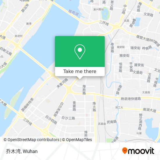 乔木湾 map