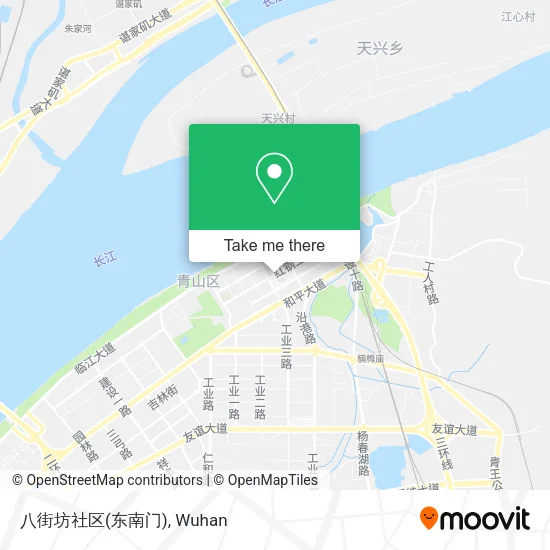 八街坊社区(东南门) map