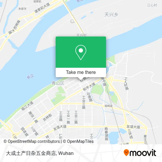 大成土产日杂五金商店 map