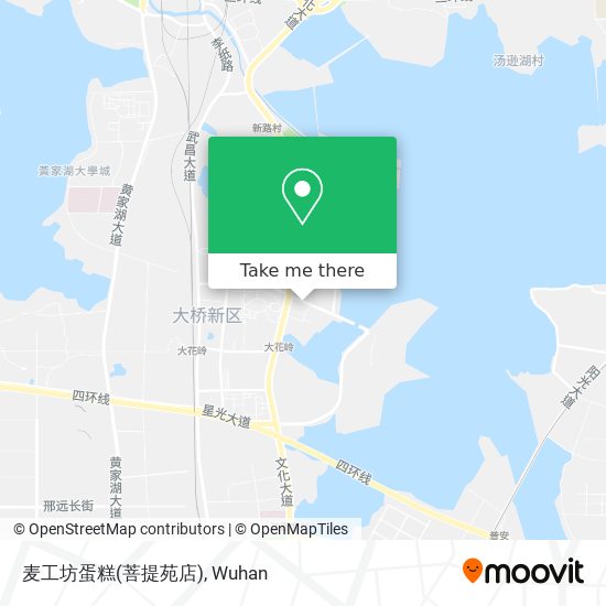 麦工坊蛋糕(菩提苑店) map