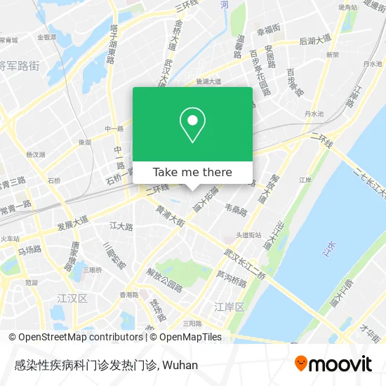 感染性疾病科门诊发热门诊 map